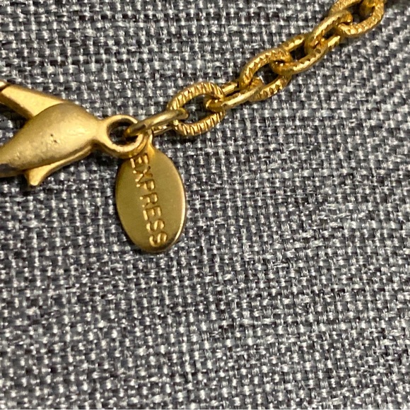 Express Faux Pearl Beaded Necklace - Picture 3 of 4